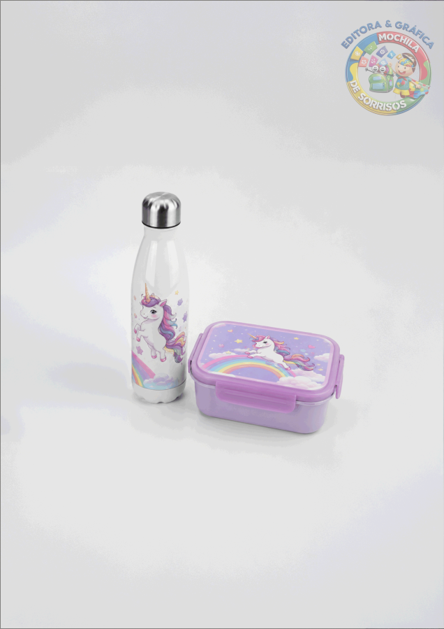 Kit Garrafa Kids + Marmita